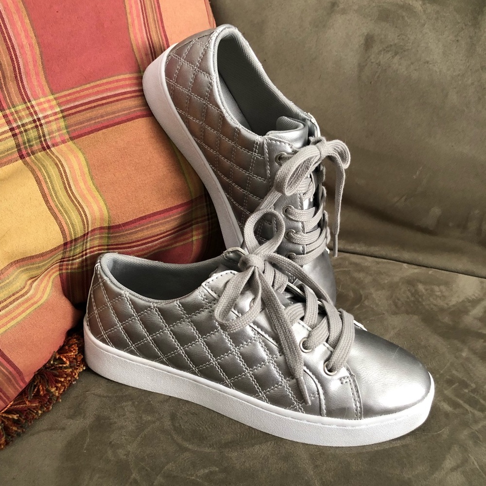 Isaac Misrahi Metallic Sneakers 👟